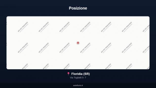 Immobile in asta di 178 m² con più di 5 locali e box auto in vendita a Floridia - Foto 3