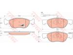 Trw Pattini Freno Fiat Bravo/Brava/Marea T.T (96-) 1 Gdb1290