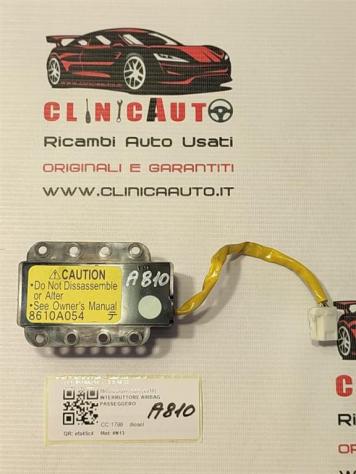 INTERRUTTORE AIRBAG PASSEGGERO MITSUBISHI ASX 1° Serie 8610A054 (10)