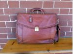 Esclusiva Borsa  in pelle vintage I SANTI 1982