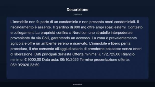 Immobile in asta di 990 m² con più di 5 locali in vendita a Olevano Romano - Foto 12