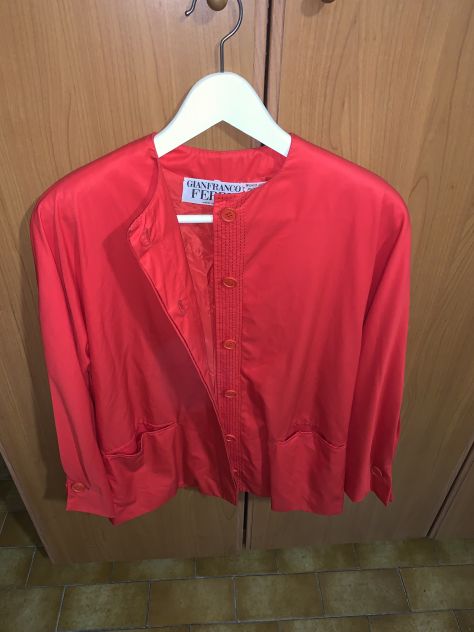 GIACCA/CAMICIA NUOVA,DA DONNA,FIRMATA ORIGINALE”GIANFRANCO FERRÉ”MADE IN ITALY,T - Foto 6