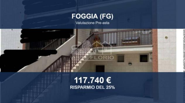 Immobile in asta di 117 m², box auto in vendita a Foggia