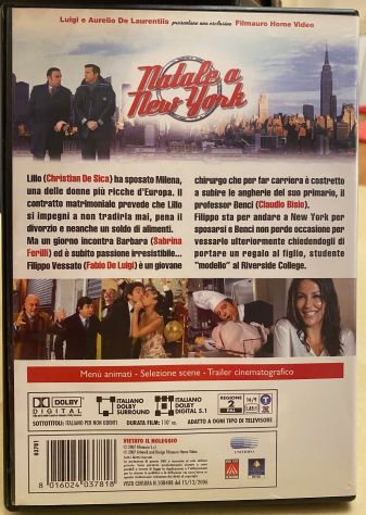 Dvd Natale a New York De Sica-Ferilli-Bisio-Canalis-Siani-Ghini - Foto 3