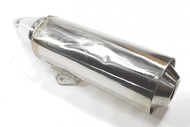 SILENZIATORE DI SCARICO HONDA NC 750 X 2014 - 2017 18310MJLD32 EXHAUST SILENCER CON GRAFFI E AMMACCTURE - Foto 2