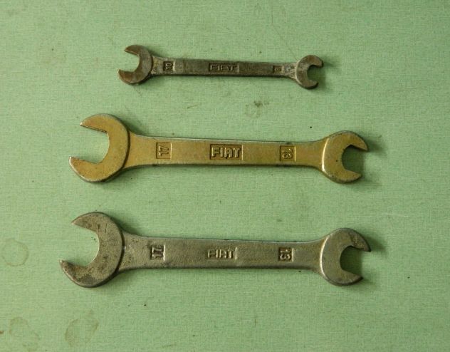 Chiave Fiat d’epoca 8 10 - 13 17