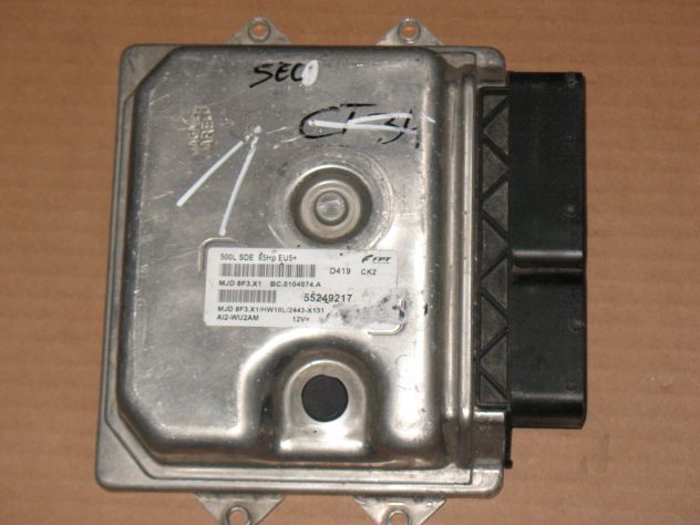 55249217 ECU CENTRALINA MOTORE FIAT 500L 85HP MJD 8F3.X1 HW10L MJD 8F3.X1