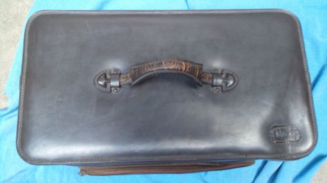 Borsone vintage marca Bocci cm.46x25x34, vera pelle - Foto 2