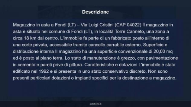 Immobile in asta di 20 m² in vendita a Fondi - Foto 10