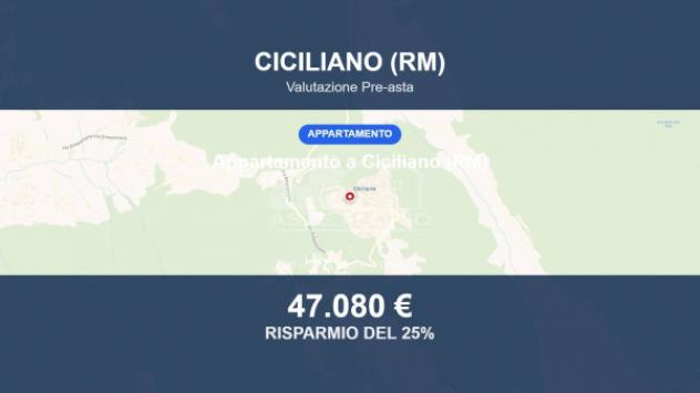 Immobile in asta di 90 m² in vendita a Ciciliano