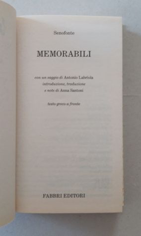 SENOFONTE - Memorabili - Foto 2