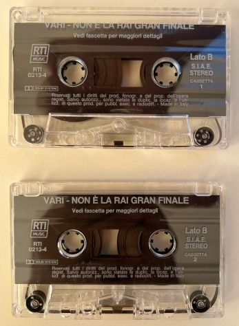 Non è la Rai-Gran Finale - Rarissimo Doppio Album 2 MC RTI Music 1995 Cult Pop - Foto 4