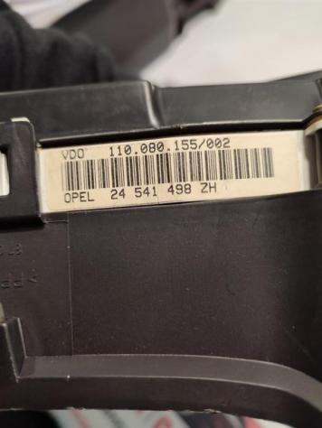 QUADRO STRUMENTI OPEL Astra G Berlina 24451498ZH Y17DT (9804) - Foto 4