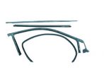 Guarnizione Guida Vetro Porta Destra Fiat 500  - Q00574