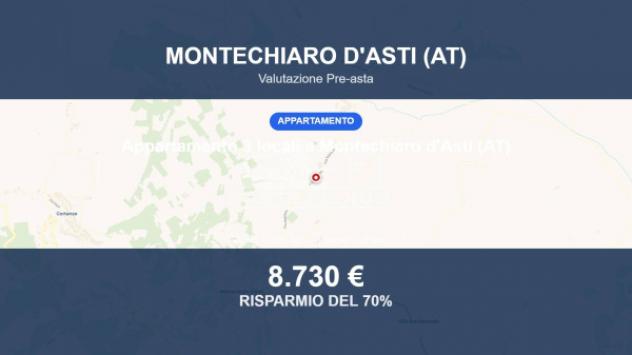 Immobile in asta di 105 m² in vendita a Montechiaro d'Asti