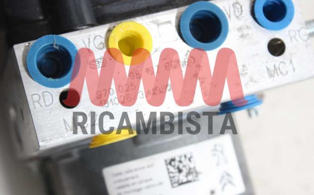 9812786180 Citroen Berlingo 1.5 centralina ABS gruppo pompa Bosch - Foto 3