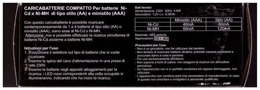 CARICA BATTERIE universale LYVIA 8398GS - Foto 7