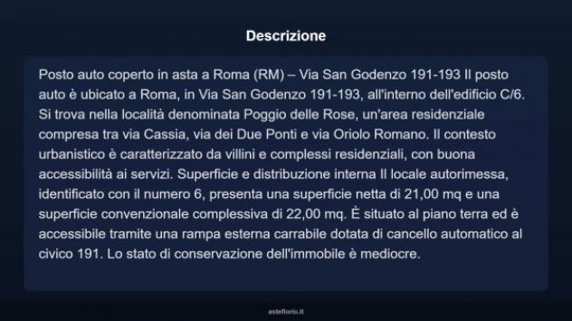 Immobile in asta di 22 m² in vendita a Roma - Foto 3