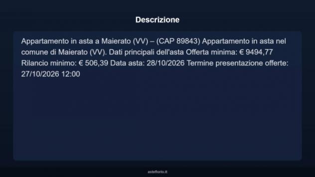 Immobile in asta di 65 m² in vendita a Maierato - Foto 4