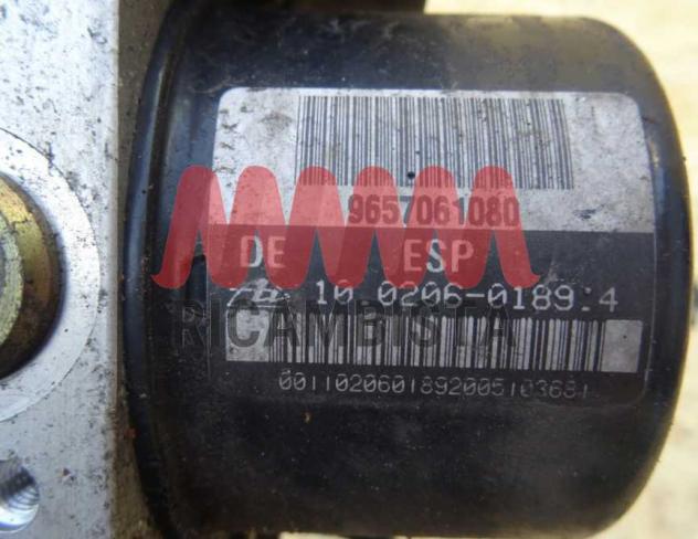 10096011473 Citroën C5 centralina gruppo pompa ABS - Foto 2