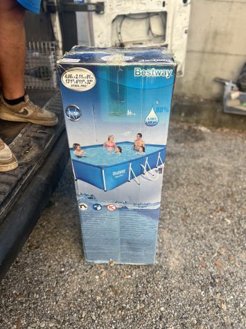 Piscina con pompa filtraggio a sabbia. - Foto 5