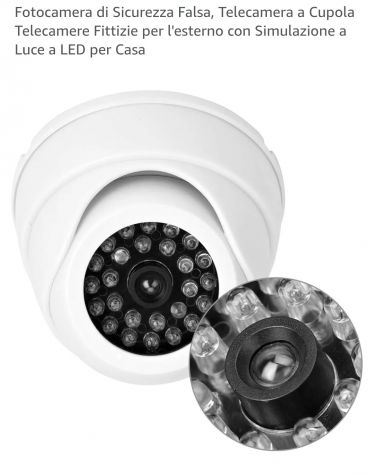 3 finte telecamere sicurezza realistiche, NUOVE - Foto 4