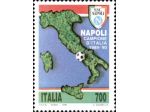 Francobollo Napoli Campione d'Italia 1989-90