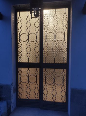Porta da esterno in ferro battuto e vetro - Foto 4