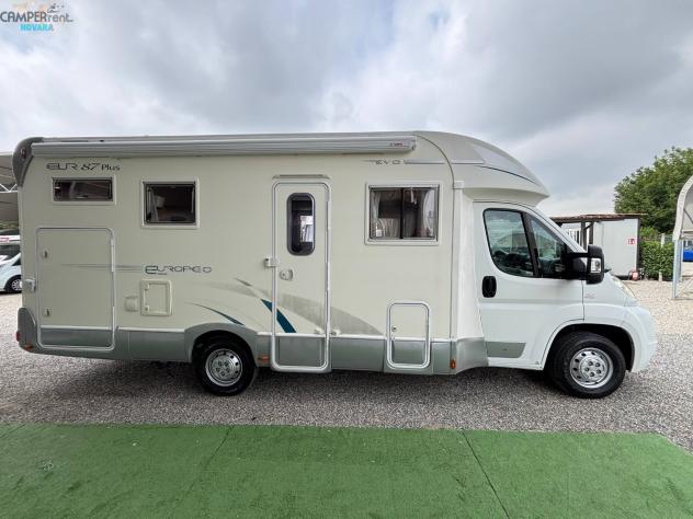 RIMOR EUROPEO 87 PLUS EVO - Semintegrale con letto basculante ed ampio garage - Foto 3