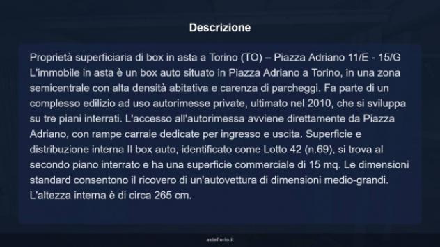 Immobile in asta di 15 m² in vendita a Torino - Foto 4