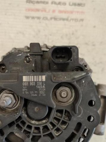 ALTERNATORE AUDI A4 Berlina 06H903016L 0124525113 CDH benzina 1798 (0710) - Foto 3