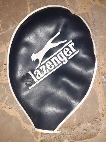 Racchetta Tennis Nava Vintage legno con Custodia e 3 palline vintage mai usate - Foto 8
