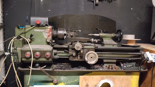Tornio PAV 120B 220V con inverter e motore 3CV - Foto 3