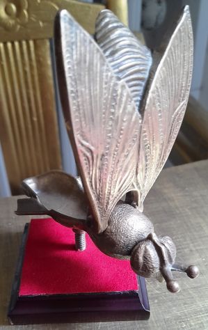 posacenere a forma d'insetto in ottone 12xh6 - Foto 2