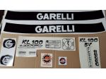 Serie adesivi Garelli cross KL 100 GR -