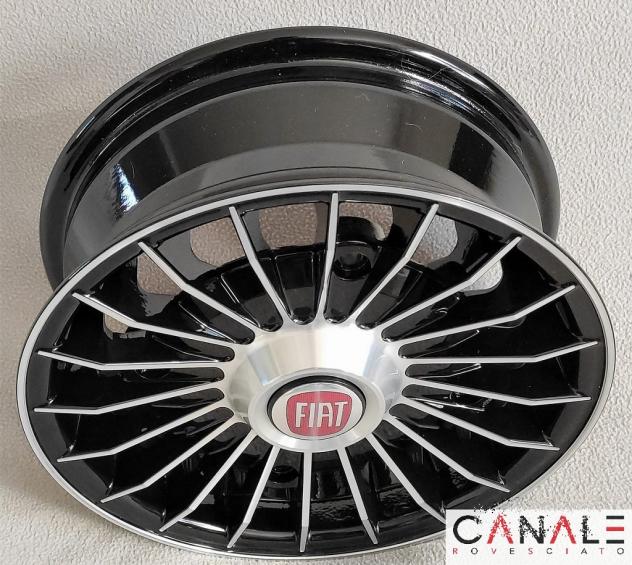 Cerchi grifo nero4,5x 12 4x190 fiat 500 l f r - Foto 10
