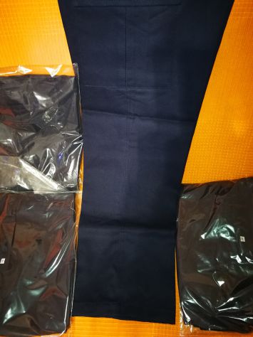 Pantaloni da lavoro cotone robusto taglia 46 con tasche laterali - Foto 3