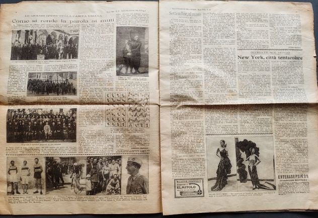Libri antichi – Illustrazione del popolo anno VIII n 39 23/9/28 - Foto 3