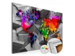 Quadro Di Sughero 3 Parti Stile 3D 60x40 O 120x80 Arredalacasa