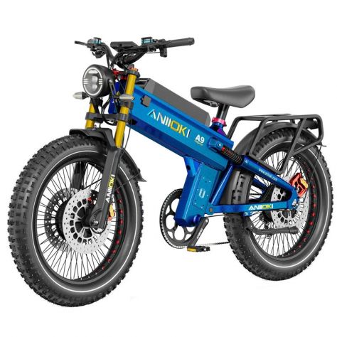 FAT BIKE ANIIOKI A9 PRO MAX 26 5000W 70AH DUAL MOTOR - Foto 5