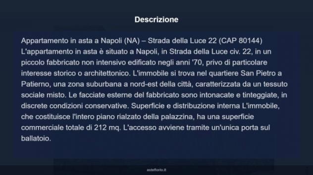 Immobile in asta di 212 m² con più di 5 locali in vendita a Napoli - Foto 14