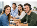 operatore telefonico in smartworking