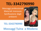 TEL-3342790990-via pedena sud 17 modena MASSAGGI TUINA Nuova Ragazza - Foto 2