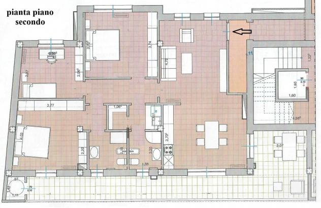 Appartamento in vendita a Limite - Capraia e Limite 105 mq Rif: 1386544 - Foto 9