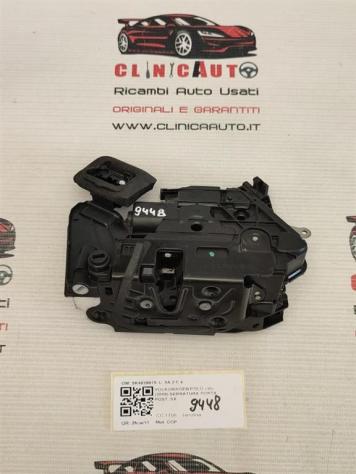 SERRATURA POSTERIORE SINISTRA VOLKSWAGEN Polo 5° Serie 5K4839015 (0917)