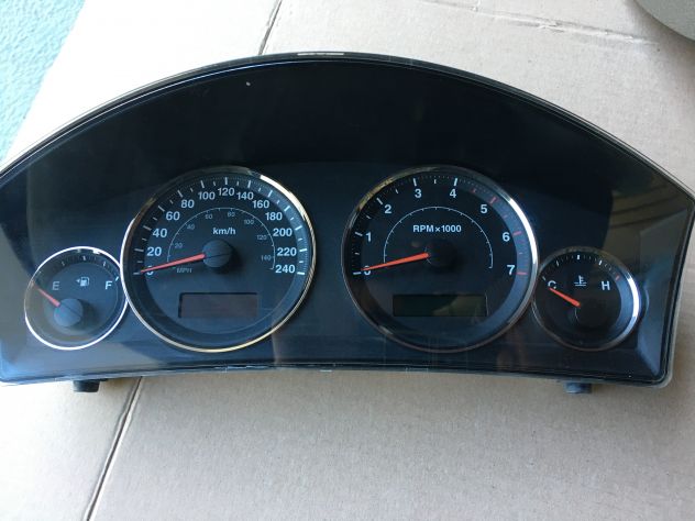 Quadro Strumenti / Strumentazione Jeep Grand Cherokee 3.0 V6 CRD 2007 - Foto 2
