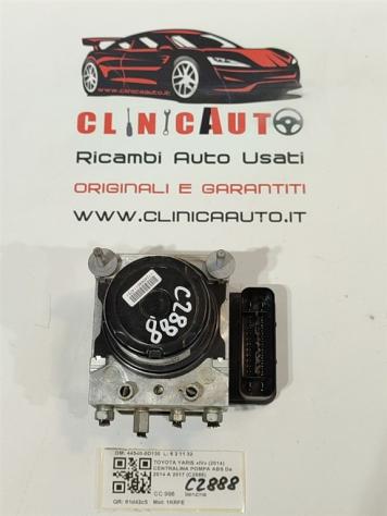 CENTRALINA ABS TOYOTA Yaris Serie 44540-0D130 89541-0D330 1KRFE benzina 998 (1416) - Foto 3