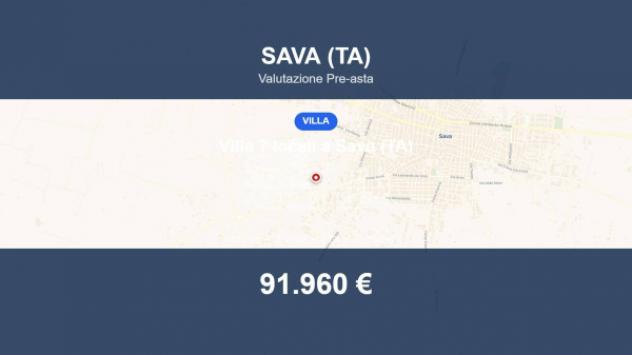 Immobile in asta di 157 m², box auto in vendita a Sava
