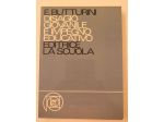 Libro "Disagio giovanile e impegno educativo" di Emilio Butturini 1984