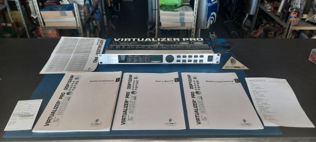 VIRTUALIZER PRO BEHRINGER DSP1024P–PROCESSORE DI EFFETTI DIGITALE 24-BIT DUAL - Foto 9